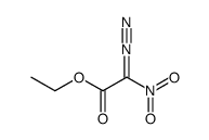 ethyl α-diazo-α-nitroacetate Structure