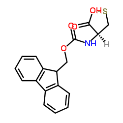 FMOC-D-半胱氨酸结构式