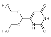 6-(二乙氧基甲基)尿嘧啶结构式