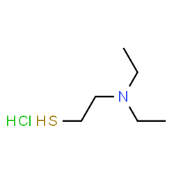 2-DIETHYLAMINO ETHANETHIOL HCL Structure