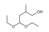4,4-diethoxy-2-methylbutan-1-ol Structure