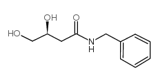 (S)-n-苄基-3,4-二羟基丁酰胺结构式