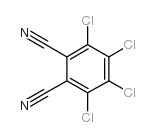 3,4,5,6-四氯邻苯二甲腈结构式