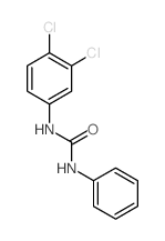 Urea,N-(3,4-dichlorophenyl)-N'-phenyl-结构式