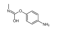 (4-aminophenyl) N-methylcarbamate结构式