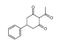 2-acetyl-5-phenylcyclohexane-1,3-dione结构式