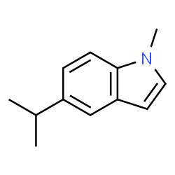 1H-Indole,1-methyl-5-(1-methylethyl)-(9CI) structure