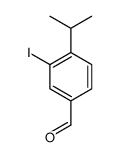 3-Iodo-4-isopropylbenzaldehyde Structure