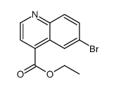 ethyl 6-bromoquinoline-4-carboxylate Structure