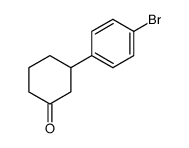 3-(4-bromophenyl)cyclohexanone结构式