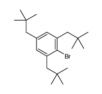 1,3,5-Trineopentyl-2-bromobenzene结构式