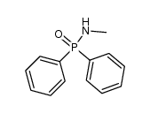 diphenylphosphinic acid N-methylamide Structure