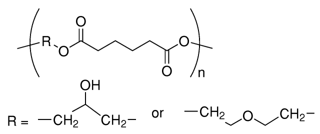 聚[二(乙烯二醇)/甘油-alt-肥酸]聚醇结构式