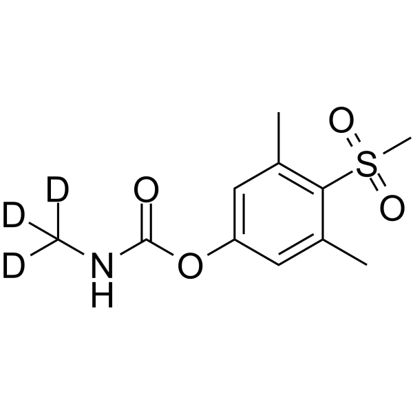 Methiocarb sulfone-d3结构式