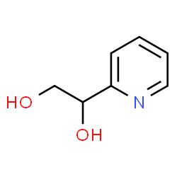 1,2-Ethanediol,1-(2-pyridinyl)-,(1R)-(9CI) Structure