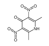 2,6-DIMETHYL-3,5-DINITROPYRIDIN-4-OL结构式