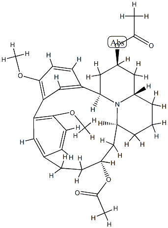 (12R)-Lythrancane-8α,12-diol diacetate结构式
