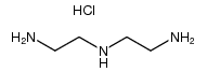 Diethylenetriamine trihydrochloride Structure