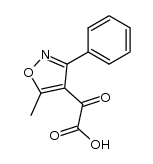 5-methyl-3-phenyl-4-isoxazoloyl carboxylic acid结构式