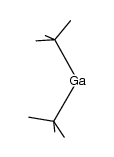 di(tert-butyl)gallium hydride结构式