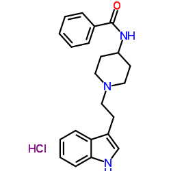 N-(1-(2-(1H-INDOL-3-YL)ETHYL)PIPERIDIN-4-YL)BENZAMIDE HYDROCHLORIDE picture