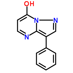 3-苯基-吡唑并[1,5-A]嘧啶-7-醇结构式