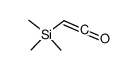 2-trimethylsilylethenone Structure