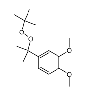 tert-butyl 4-trifluoromethylcumyl peroxide结构式
