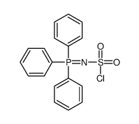 N-(triphenyl-λ5-phosphanylidene)sulfamoyl chloride结构式