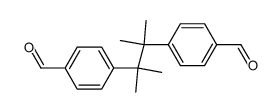 4,4'-(2,3-dimethylbutane-2,3-diyl)dibenzaldehyde Structure