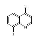 4-氯-8-碘喹啉结构式