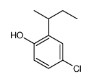 2-butan-2-yl-4-chlorophenol结构式