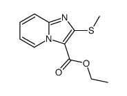 ethyl 2-methylthioimidazo<1,2-a>pyridine-3-carboxylate Structure