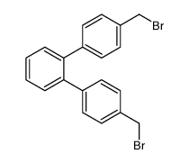 1,2-bis[4-(bromomethyl)phenyl]benzene Structure