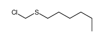 1-(chloromethylsulfanyl)hexane Structure