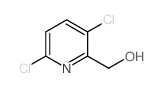 (3,6-二氯吡啶-2-基)甲醇结构式
