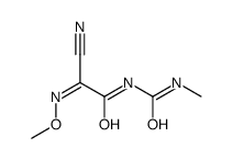 N-methoxy-2-(methylcarbamoylamino)-2-oxoethanimidoyl cyanide Structure