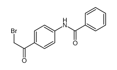 N-[4-(2-bromoacetyl)phenyl]benzamide结构式