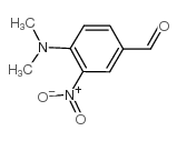 Benzaldehyde,4-(dimethylamino)-3-nitro- Structure