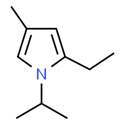1H-Pyrrole,2-ethyl-4-methyl-1-(1-methylethyl)-(9CI) Structure