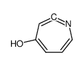 1-azacyclohepta-1,2,4,6-tetraen-4-ol结构式