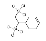 (3-cyclohexenyl)-1,2-bis(trichlorosilyl)ethane结构式