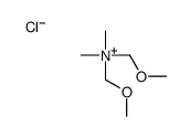 bis(methoxymethyl)-dimethylazanium,chloride Structure