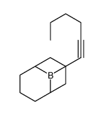 9-hex-1-ynyl-9-borabicyclo[3.3.1]nonane Structure