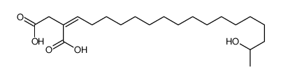 2-[(15-Hydroxyhexadecyl)methylene]butanedioic acid Structure