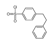4-(2-phenylethyl)benzenesulfonyl chloride Structure