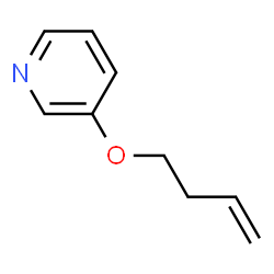 Pyridine, 3-(3-butenyloxy)- (9CI)结构式