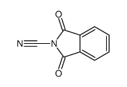 1,3-dioxoisoindole-2-carbonitrile结构式