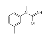 1-methyl-1-(3-methylphenyl)urea结构式