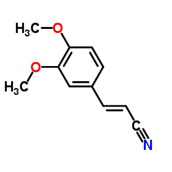 Cinnamonitrile, 3,4-dimethoxy- picture